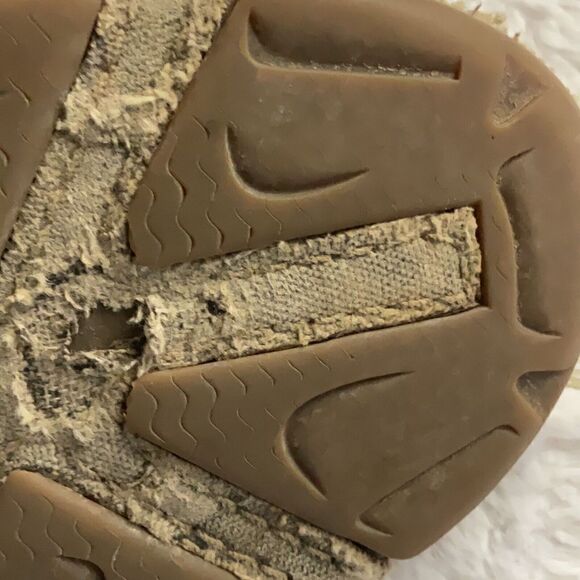 Tony Lama Canvas 3R Casual Slip On Shoes Mens Size 7 D Camo Distressed Edge - Picture 7 of 9